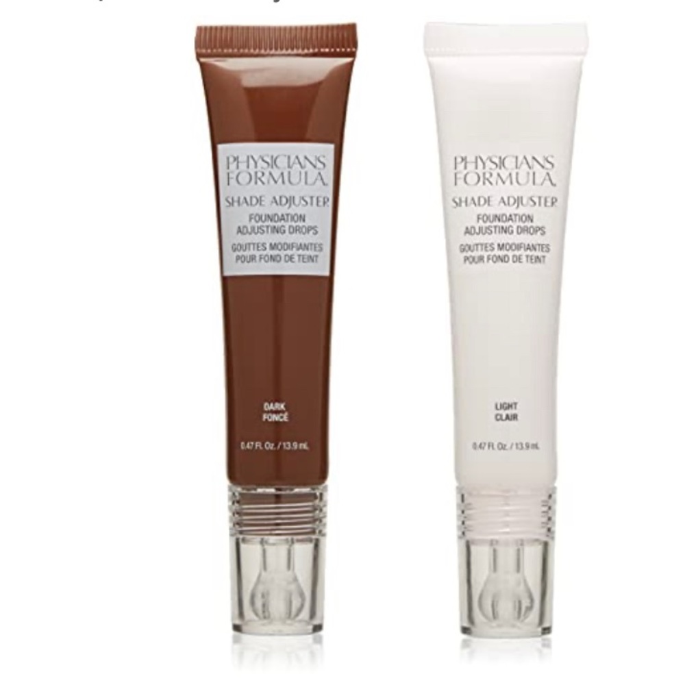 Physicians Formula Shade Adjuster Foundation Adjusting Drops PF11038 Light& Dark